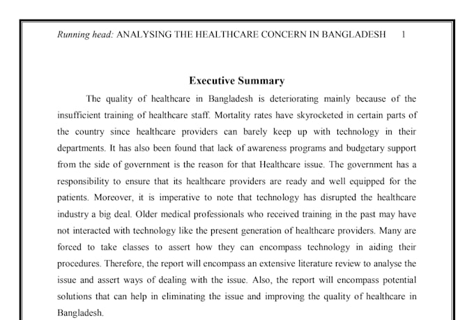 review, humanize, edit, and format your report, dissertation